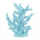 SIGNES GRIMALT Corail décoratif Blanc sur Socle, Couleur Bleu, Composition résine et Hauteur 24 cm