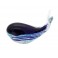Figurine en Verre décorative et Presse-Papier, Baleine Bleue, Longueur 12 cm