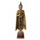 SIGNES GRIMALT Figurine Bouddha Debout en résine Multicolore, Collection MIKAKOLOR, Hauteur 59 cm