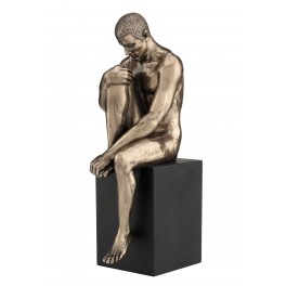 happyDko Statuette Homme Design sur Socle : Distention, Antic Line, H 21 cm