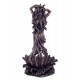 SGRIMALT Statue Mythologie Grecque, Aphrodite, Déesse de l'amour, Finition Antic Line, H 28 cm