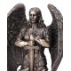 G&S Statuette résine : L'archange Saint Michel, Prière et Glaive H 22 cm