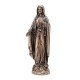 Figurine Antic Line Aspect Bronze, La Vierge Marie, H 28 cm