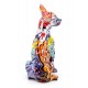 SIGNES GRIMALT Figure Résine Chihuahua Graphiti 25 cm