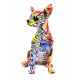 SIGNES GRIMALT Figure Résine Chihuahua Graphiti 25 cm