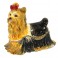 Verre Cadeaux Boîte Décorative Yorkshire Terrier 7 x 5 x 7 cm Métal