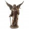 'Figurine décorative religieuse "tsadqiel résine Bronze. 36 x 24 x 15 cm