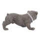 SGRIMALT Statuette Chien : Le Bouledogue, Collection Silver Rock, L 39 cm