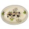 BY SIGRIS Signes Grimalt Assiette ovale olives Cuisine | Ustensiles Blanc - 4x28x39 cm