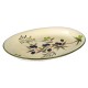 BY SIGRIS Signes Grimalt Assiette ovale olives Cuisine | Ustensiles Blanc - 4x28x39 cm