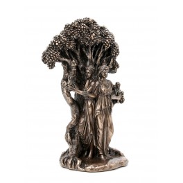 ORIGEN Statue Déesse Grecque Hécate, Déesse Triple de la Lune, H 18 cm