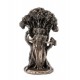ORIGEN Statue Déesse Grecque Hécate, Déesse Triple de la Lune, H 18 cm