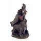 ORIGEN Statue Mythologie gaélique, Cailleach Déesse mère et Sorcière, H 17 cm