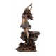 SIGNES GRIMALT Statuette Résine Afrique : Yemaya, Déesse de mer et des océans, Hauteur 25 cm