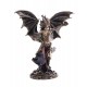 SIGNES GRIMALT Statuette résine Lilith, Reine de Saba, Finition Antic Line, Hauteur 24 cm