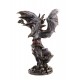 SIGNES GRIMALT Statuette résine Lilith, Reine de Saba, Finition Antic Line, Hauteur 24 cm