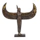 SIGNES GRIMALT Statue Reine égyptienne Isis, Composition résine et Couleurs Originales, Hauteur 33 cm
