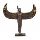 SIGNES GRIMALT Statue Reine égyptienne Isis, Composition résine et Couleurs Originales, Hauteur 33 cm