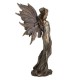 Fée Statue Décoration collection Fantasy hauteur 24cm couleur Brun Bronze