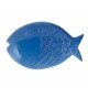 Plateaux de service - Céramique - Ensemble de 3 - Forme de poisson - 27 cm - Couleurs apaisantes