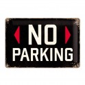 Nostalgic Art No Parking en Relief Signe de métal (na 3020)