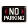 Nostalgic Art No Parking en Relief Signe de métal (na 3020)