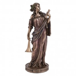 CLIO Statue Décoration Mythologie grecque de 22cm Muse de l'Histoire fille de Zeus