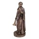 CLIO Statue Décoration Mythologie grecque de 22cm Muse de l'Histoire fille de Zeus