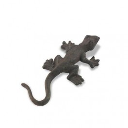 Figurine en métal LEZARD - 2,5 x 6 x 24 cm - Poids: 131,88 gr