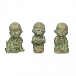 Signes Grimalt - Bouddhas à trois positions différentes comprend 3 unités de figurines de bouddhas Collection orientale