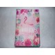 Signes Grimalt Set 2 Boite en Forme de Livre en Bois décor Flamant Rose