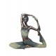 happyDko Statuette Femme XL : Yoga Eka Pada, H 35 cm