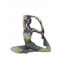 happyDko Statuette Femme XL : Yoga Eka Pada, H 35 cm