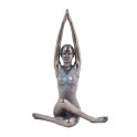 happyDko Statuette Femme Antic Line, Collection Yoga, Modèle 3, H 19 cm
