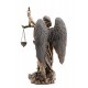 SIGNES GRIMALT Statue Résine Antic Line : L'archange Saint Michel, Epée et Balance de la Justice, H 29 cm