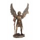 SIGNES GRIMALT Statuette résine : L'archange Gabriel Le Messager annonçant Le Retour du Seigneur, H 33 cm