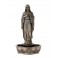 SIGNES GRIMALT Statuette Statue Coeur Immaculé de Marie, Aspect Bronze, Collection Antic Line, H 23 cm