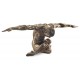 G&S Statuette Résine Design Homme : Equilibre, L 136 cm