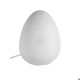 LAMPE en Porcelaine Blanche en Forme D'Oeuf 26cm Lumière d'ambaince douce apaisante