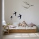 Signes Grimalt - ORIGEN Home Decor Swallow 3 ou Applique Metal