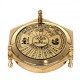 Boussole en laiton ornementale