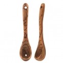 Cuillere a olives en bois d'olivier, 21 cm