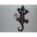 Thermomètre Lézard/ tarente décoratif en fonte Signes grimalt