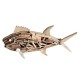 Figurine en Bois Poisson 54 cm