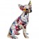 Décoration en résine - Pop Art - Chihuahua - Gris - 26 x 16 x 13 cm - Objets décoratifs