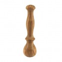 Mortier rond en bois d'olive - Grimalt - Lavande - 4x4x14cm - Ustensile de cuisine - Décoration