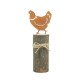 Signes Grimalt - Poule sur socle figurines d'animaux