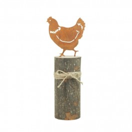 Signes Grimalt - Poule sur socle figurines d'animaux
