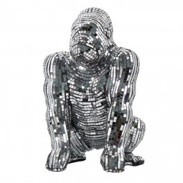 Signes Grimalt - ORIGIN Home Decor Gorilla Animals Figurine de Gorille Gris - 31x21x20cm