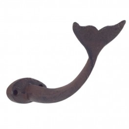 Porte-Manteau - SIGNES GRIMALT - Cintre décoratif vintage en fonte - Style rustique - Queue de baleine